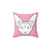 Sphynx Cat Decorative Pillow