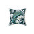 Chameleons and Orchids Floral Throw Pillow