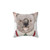 Soft and cuddly koala pillow for an Australian-themed nursery or home decor