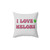 Melon Love Throw Pillow for Tropical Decor