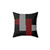 Geometric Connected Pillow with Artistic Stripe Pattern