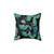 Ginkgo tree watercolor design pillow