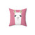 Llama Portrait Pillow