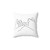Pinky Promise Pillow - Cute Minimalist Hand Design