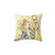 Beatrix Potter Garden Pillow with Peter Rabbit and Friends