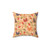 Chickens with Strawberries Decorative Pillow