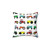 Tractor Print Decorative Pillow