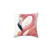 Flamingo Watercolor Decorative Throw Pillow