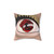 Decorative Eye Rose Throw Pillow