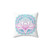 Vibrant Lotus Flower Decorative Pillow