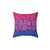 Pastel Bisexual Pride Melting Pillow