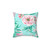 PEONIA Handpainted Floral Pillow