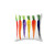 Colorful Carrots Throw Pillow