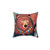 Winter Bear Forest Decorative Pillow