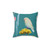 Colorful Feather Decorative Pillow by en chemin