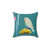 Colorful Feather Decorative Pillow by en chemin
