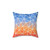Sunrise Geometric Pattern Pillow
