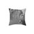 Abstract XV Pillow with Rustic Texture