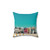 Triana Cityscape Pillow featuring a beautiful Sevilla skyline