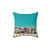 Triana Cityscape Pillow featuring a beautiful Sevilla skyline