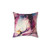 Purple Passion Pillow with Vibrant Abstract Design