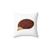 Soft and plush hedgehog-shaped decorative pillow