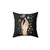 Gentle Touch Pillow with Floral and Insect Designs