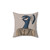 Indian Peacock Decorative Throw Pillow