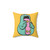Skate Language Pillow - Funny Monster Skater Decorative Cushion
