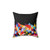 Vibrant Space Shapes Decorative Pillow