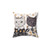 Kittens in Capes Decorative Throw Pillow
