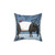 Tapir Watercolor Accent Pillow