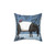 Tapir Watercolor Accent Pillow