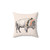 White Bison Pillow - Soft, Plush Animal-Inspired Cushion