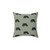 Badger Parade Throw Pillow with Nature-Inspired Design