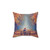 Autumn themed decorative pillow with nature and supernatural elements