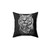 Star Watcher Decorative Pillow featuring a tiger in a space-themed design