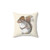 Squirrel with Acorn Hat Decorative Pillow