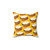 Retro Sandwich Pattern Throw Pillow