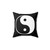 Yin Yang Symbol Throw Pillow
