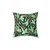 Dark green dragon fire pillow