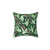 Dark green dragon fire pillow