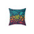 Aquatic Spectrum 2 Pillow - Colorful Cartoon Sea Life Design