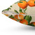 Botanical Oranges and Floral Branches Pillow