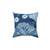 Coral Reef Classic Blue Pillow