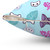 Pirate Cat Turquoise Nikury Pillow