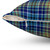 Tartan Plaid Pillow in Bright Blue