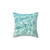 Aqua Blue Ocean Water Pillow