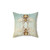 Vintage Bee Throw Pillow for Home Decor