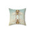 Vintage Bee Throw Pillow for Home Decor